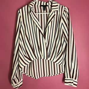 Forever 21 low to high blouse Size M